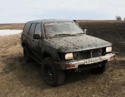 dirt russia jeep