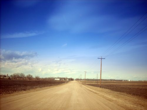 dirt road country rural