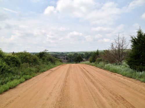 dirt road road landscape