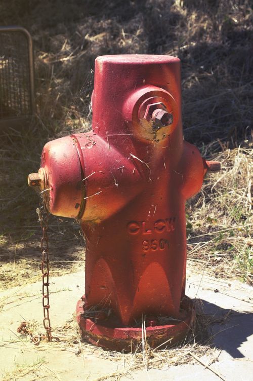 dirty fire fire hydrant