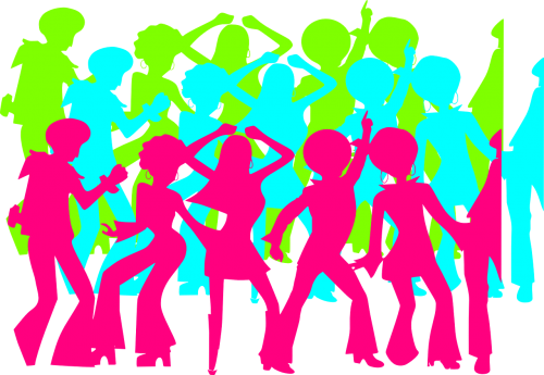 disco dancers people