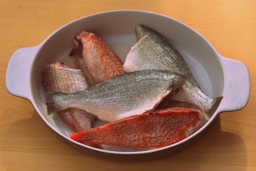 dish fish fresh fish