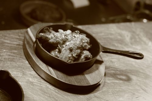dish food pan
