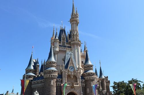 disney castle sky