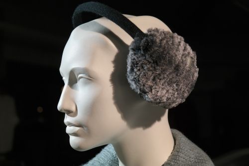 display dummy ear warmer winter fashion