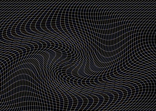 Distorted Net Pattern