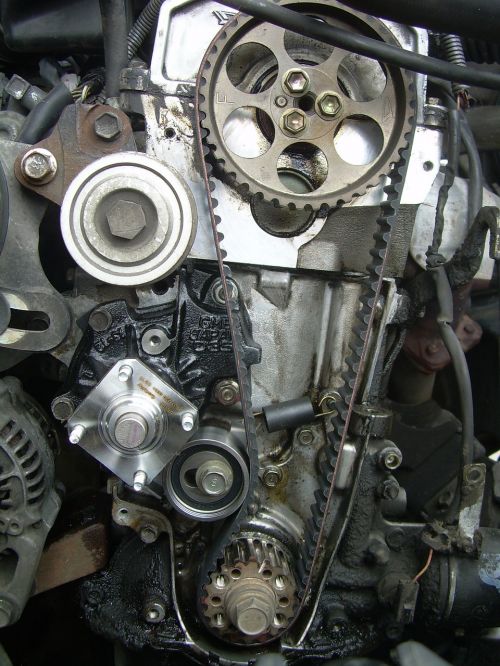 distribution engine car repair