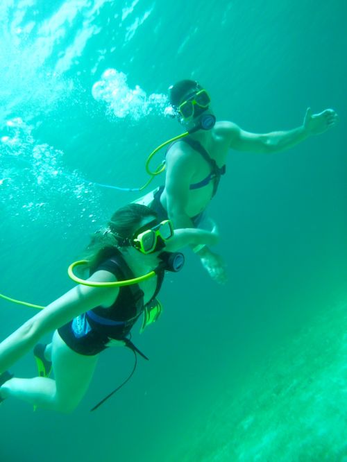 diving diver scuba