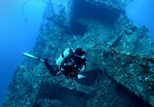 diving egypt underwater