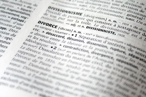 divorce justice dictionary