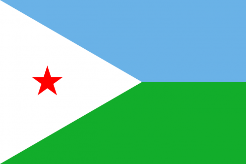 djibouti flag national flag