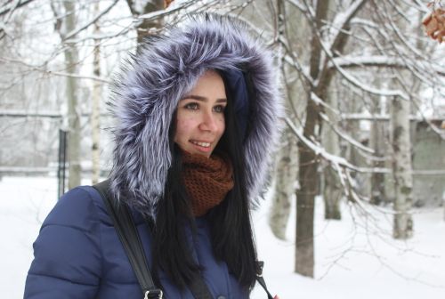 dnieper winter girl