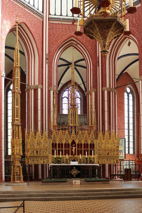 doberan  münster  altar