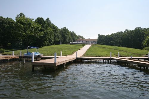 dock lake water