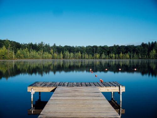 dock lake water