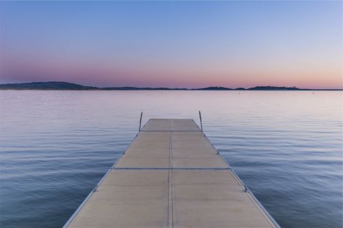 dock lake water