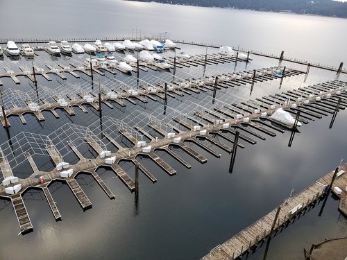 dock side  water  boat