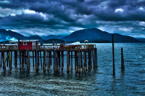 docks moody blue