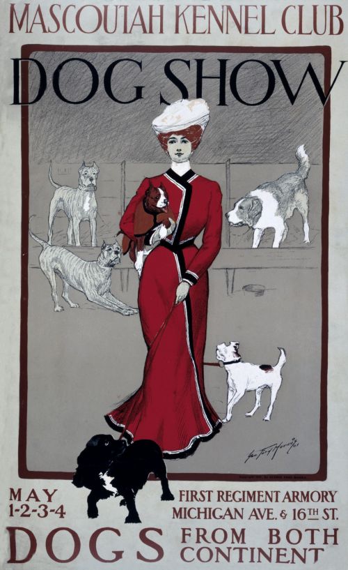 Dog Show Vintage Poster (2)