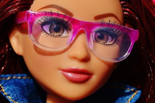 doll pretty glasses