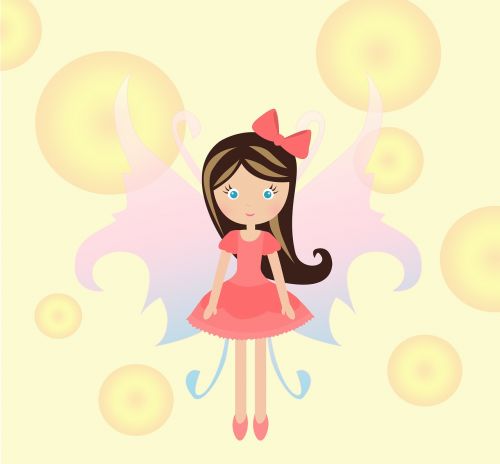 doll bubbles wings