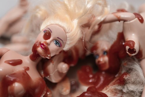 doll  blood  horror