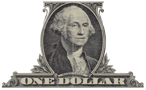 dollar one george washington