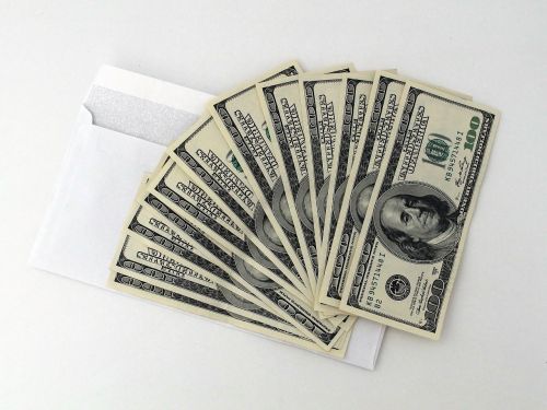 dollars envelope money
