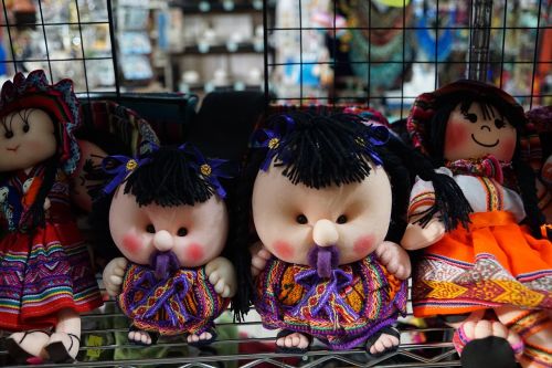 dolls colombia souvenir