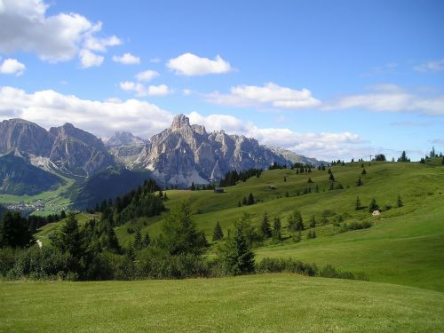 dolomites mountains alpine