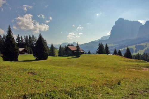 dolomites mountain landscape