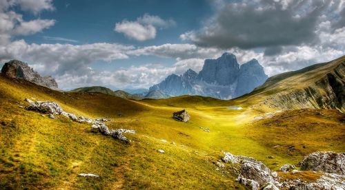 dolomites mountains monte pelmo