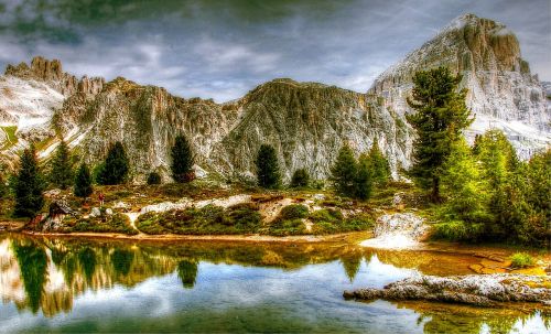 dolomites mountains tofane