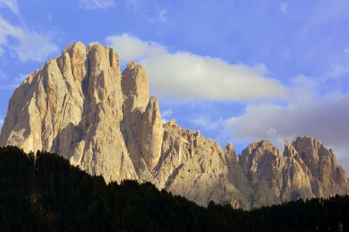 dolomites sassolungo mountain