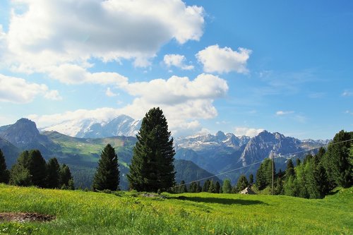 dolomites  mountains  nature