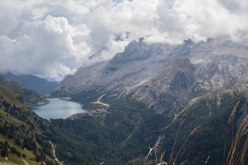 dolomites  mountains  view