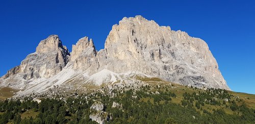 dolomites  mountain  the langkofel