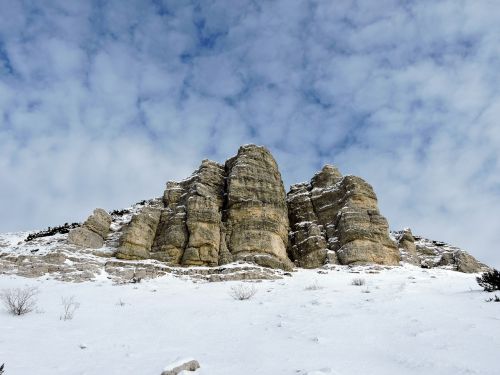 dolomites mountains snow