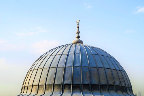 dome  in the evening  light
