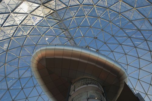 dome glass building