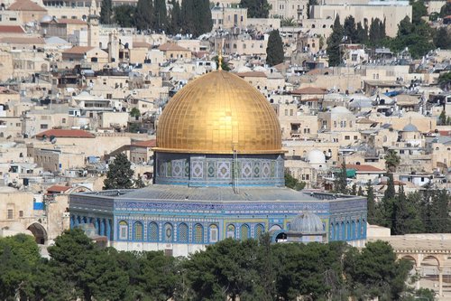 dome of the rock  islamic mosque  sacred place