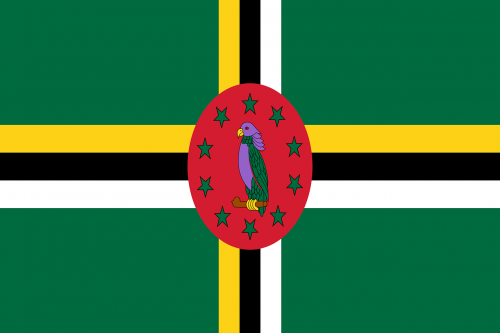 dominica flag national flag