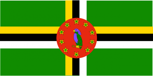 dominica flag symbol