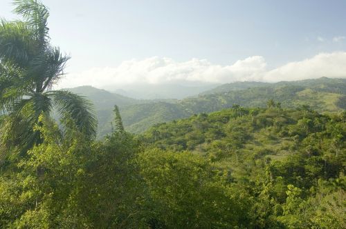 dominican republic landscape sky