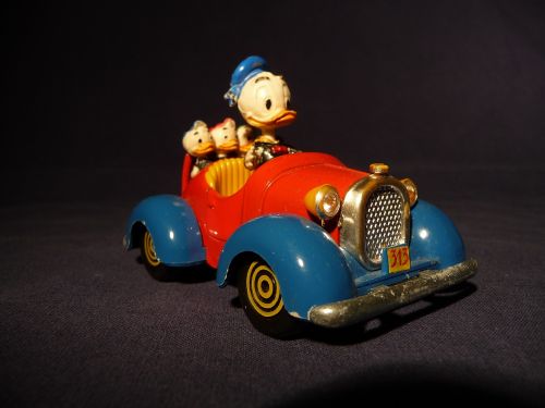 donald duck toys toy car
