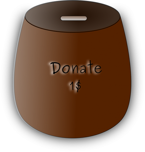 donation donate donation box