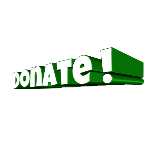 donation font lettering