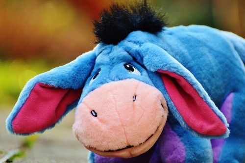 donkey funny stuffed animal