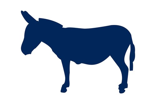 donkey  animal  silhouette
