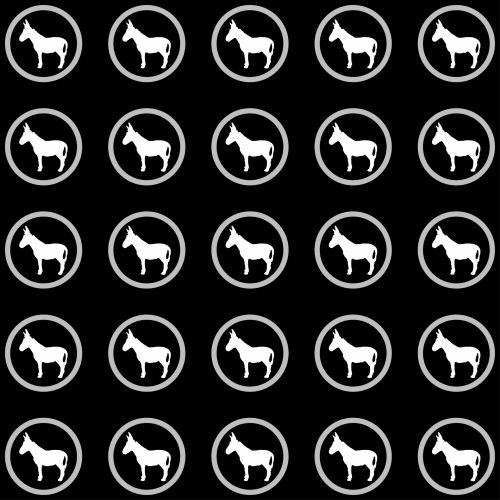 Donkey Wallpaper Pattern